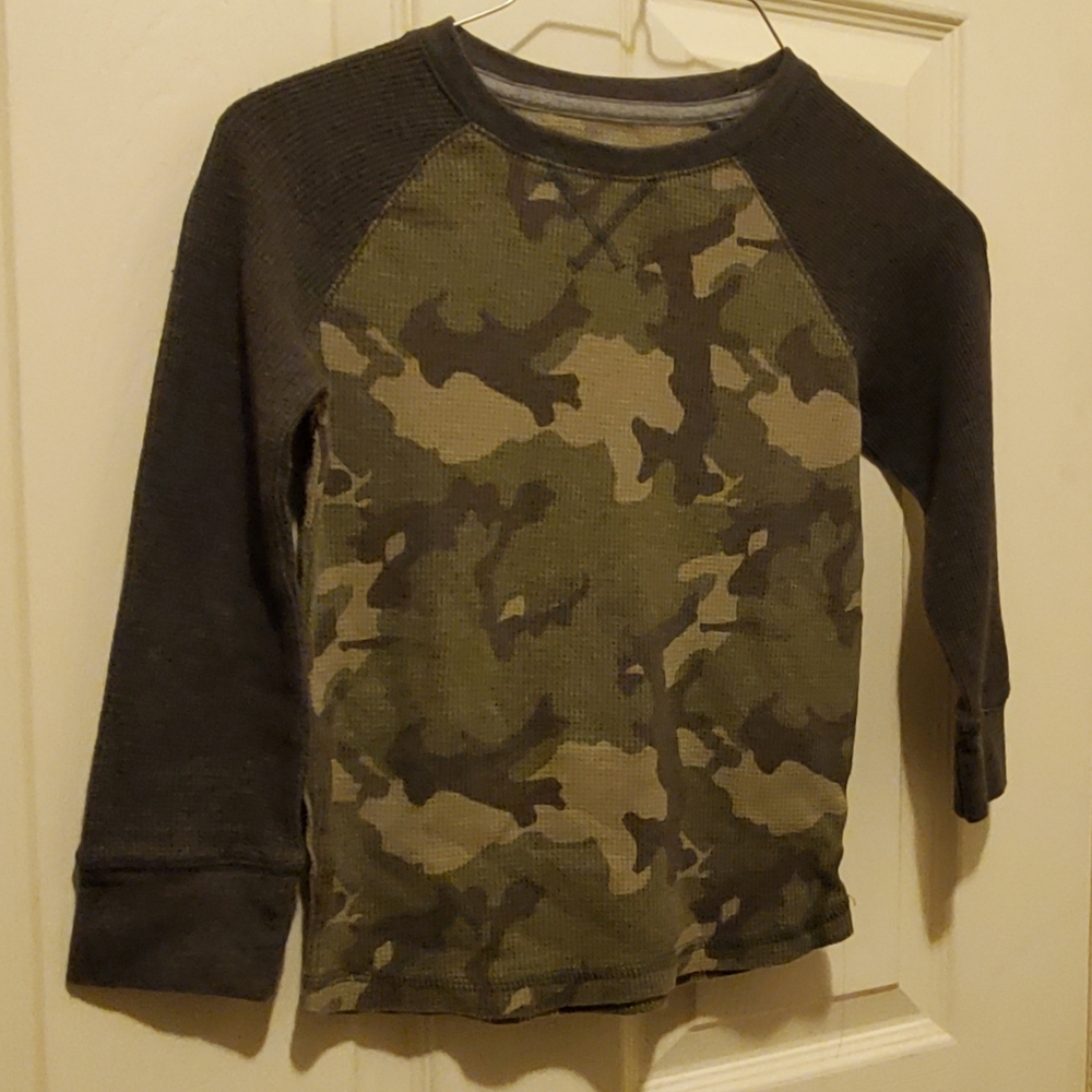 Boys  camouflage shirt